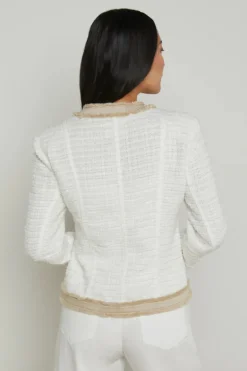 Agnes Tweed Denim Jacket