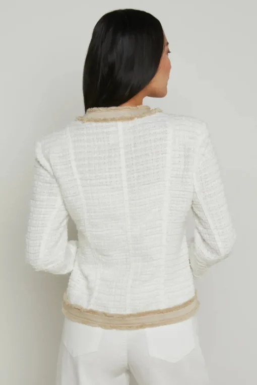 Agnes Tweed Denim Jacket