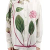 ALOEGOTS Organic Silk Printed shirt