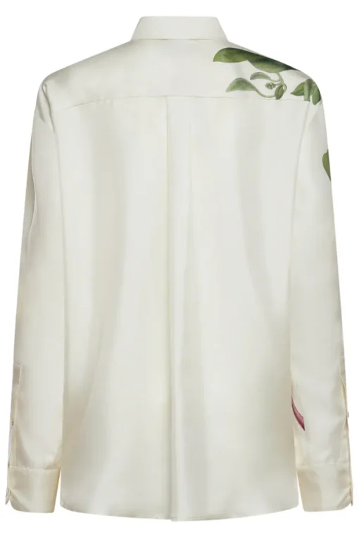 ALOEGOTS Organic Silk Printed shirt