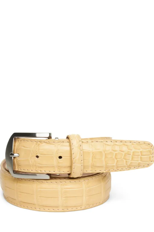 American Matte Alligator Belt