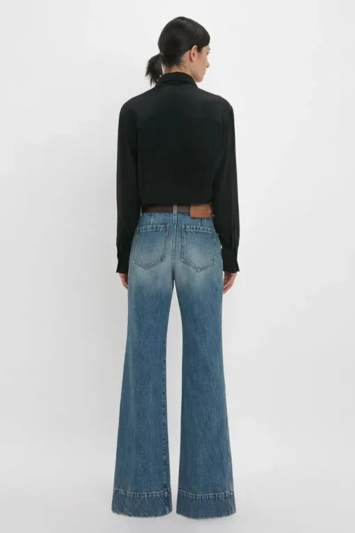 Asymmetric Ruffle Blouse