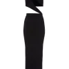 Asymmetrical Cutout Maxi Dress