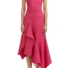 Asymmetrical Wool Dress