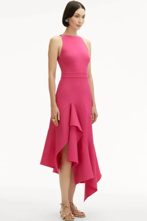Asymmetrical Wool Dress