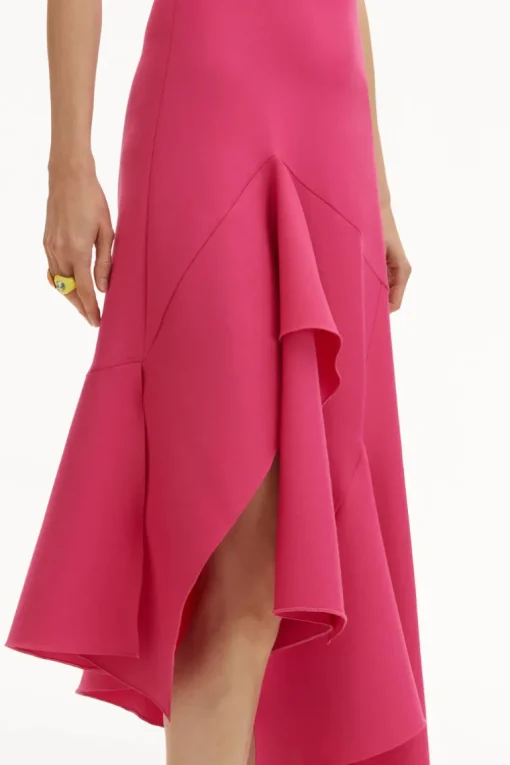 Asymmetrical Wool Dress
