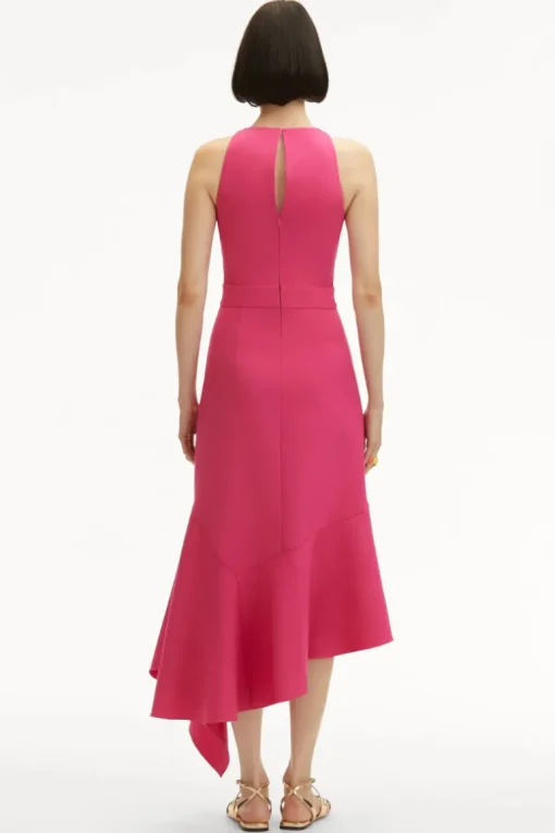 Asymmetrical Wool Dress
