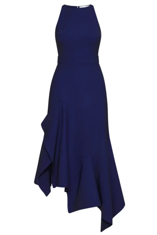 Asymmetrical Wool Dress