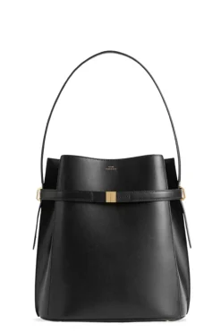 Belted Bucket Bag
