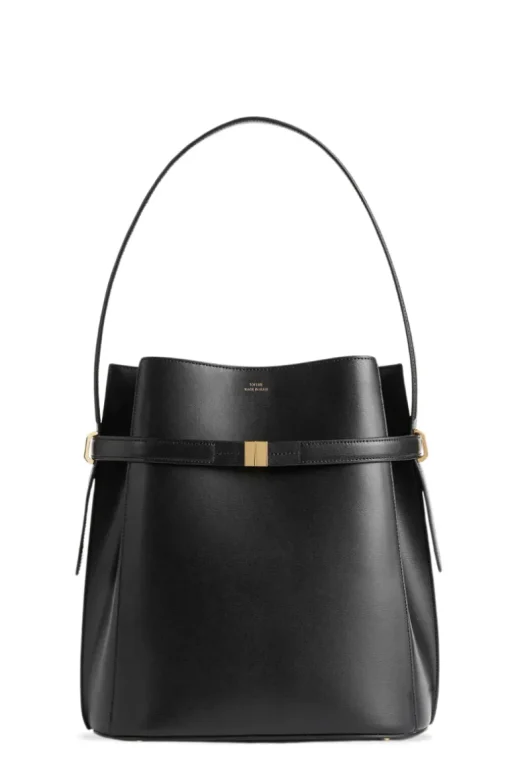 Belted Bucket Bag