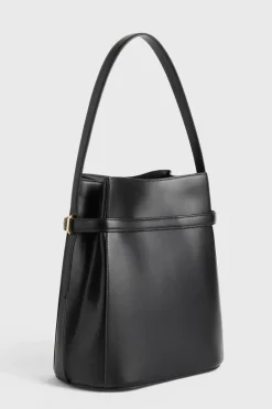 Belted Bucket Bag