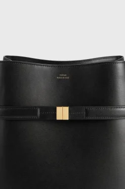 Belted Bucket Bag