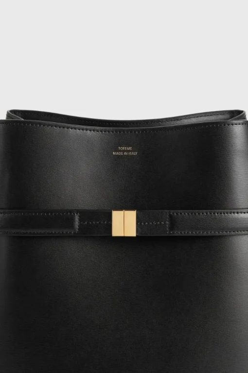 Belted Bucket Bag