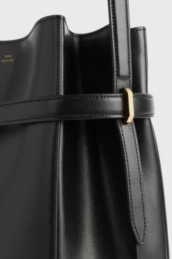 Belted Bucket Bag