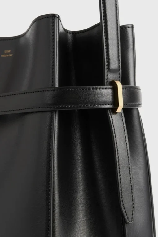 Belted Bucket Bag