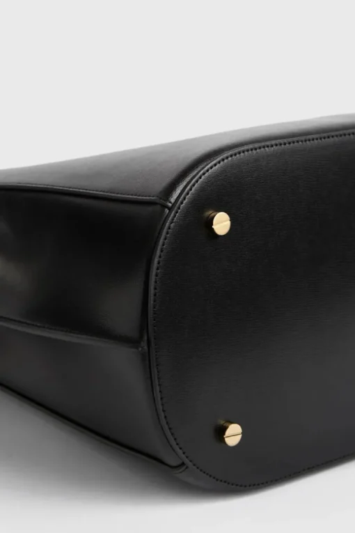 Belted Bucket Bag