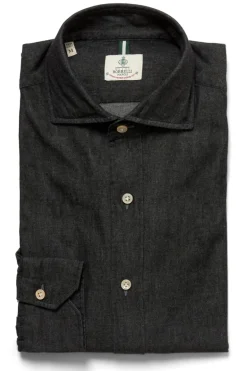 Black Denim Shirt