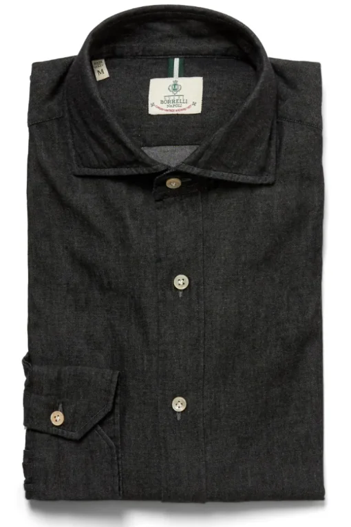 Black Denim Shirt