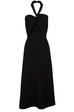 Black Halter Dress