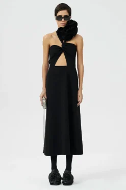 Black Halter Dress