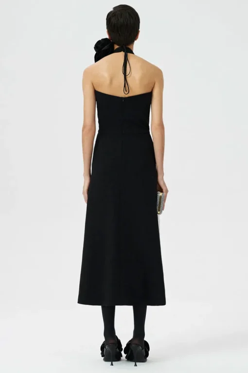Black Halter Dress