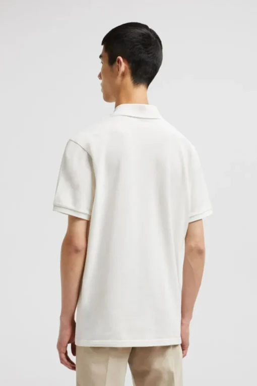 Black Logo Patch Polo