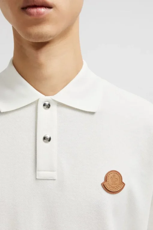 Black Logo Patch Polo