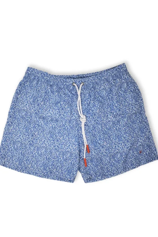 Blue Medallion Swim Shorts