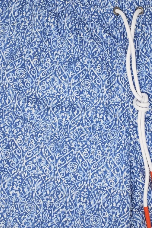 Blue Medallion Swim Shorts