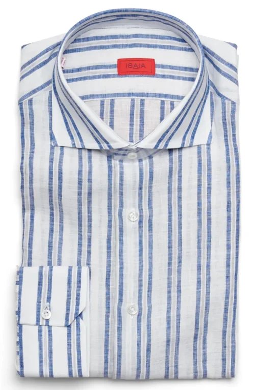 Blue Stripe Sport Shirt