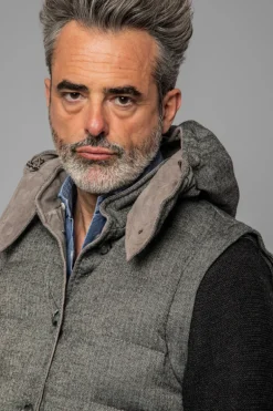 Brad Reversible Leather Vest