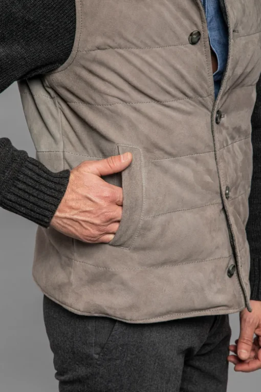 Brad Reversible Leather Vest