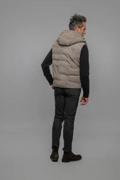 Brad Reversible Leather Vest