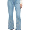 Broderie Anglaise Betzy Cropped Jeans