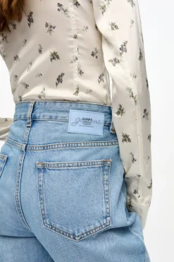 Broderie Anglaise Betzy Cropped Jeans