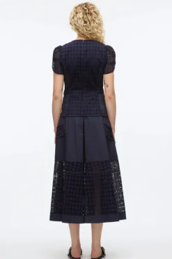 Broderie Anglaise Tulip Dress