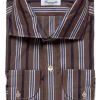 Brown Stripe Shirt