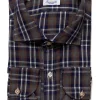 Brushed Cotton Check Shirt