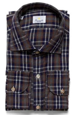 Brushed Cotton Check Shirt