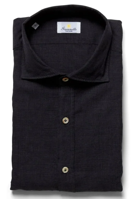 Brushed Cotton Check Shirt