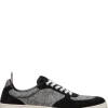 Cable Knit Sole Letterman Trainer