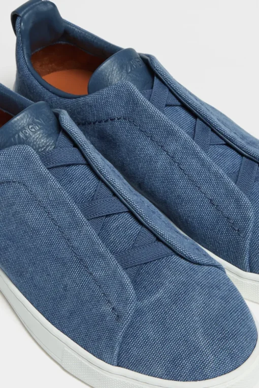 Canvas Triple Stitch Sneakers