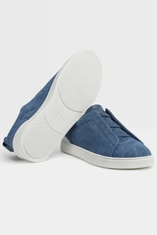 Canvas Triple Stitch Sneakers
