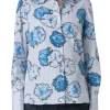 Carnation Print Stripe Shirt