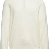 Cashmere Half-Zip Turtleneck Sweater