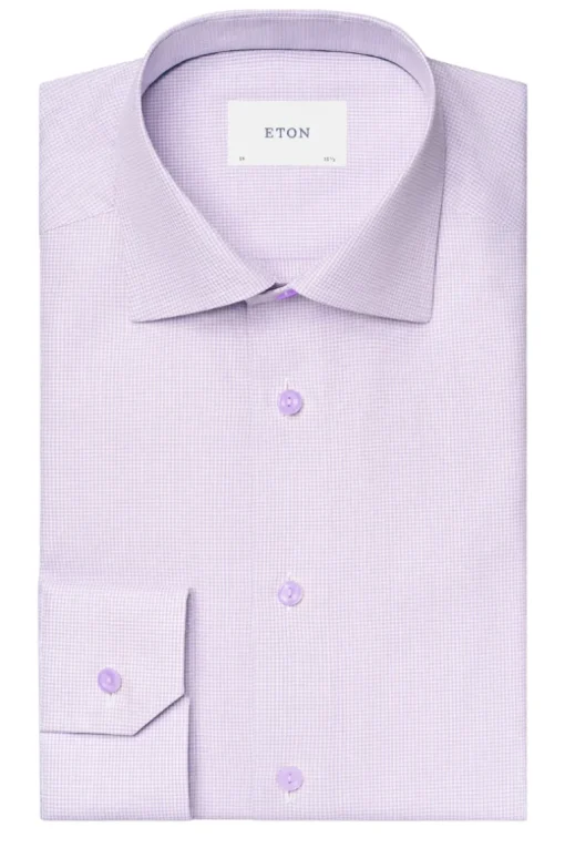 Check Twill Dress Shirt