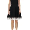 Cobweb Lace Knit Dress