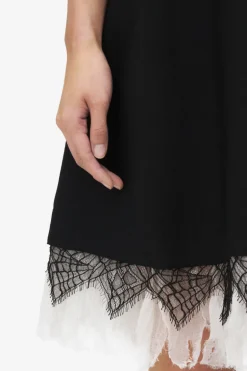 Cobweb Lace Knit Dress