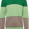 Colorblock V-Neck