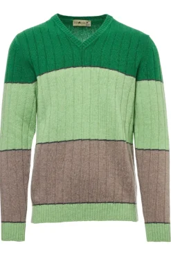 Colorblock V-Neck